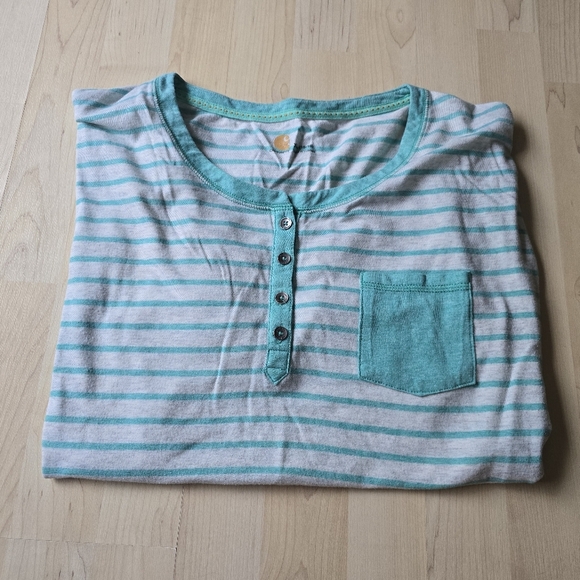Carhartt Short Sleeve Henley Size XL - Picture 1 of 10